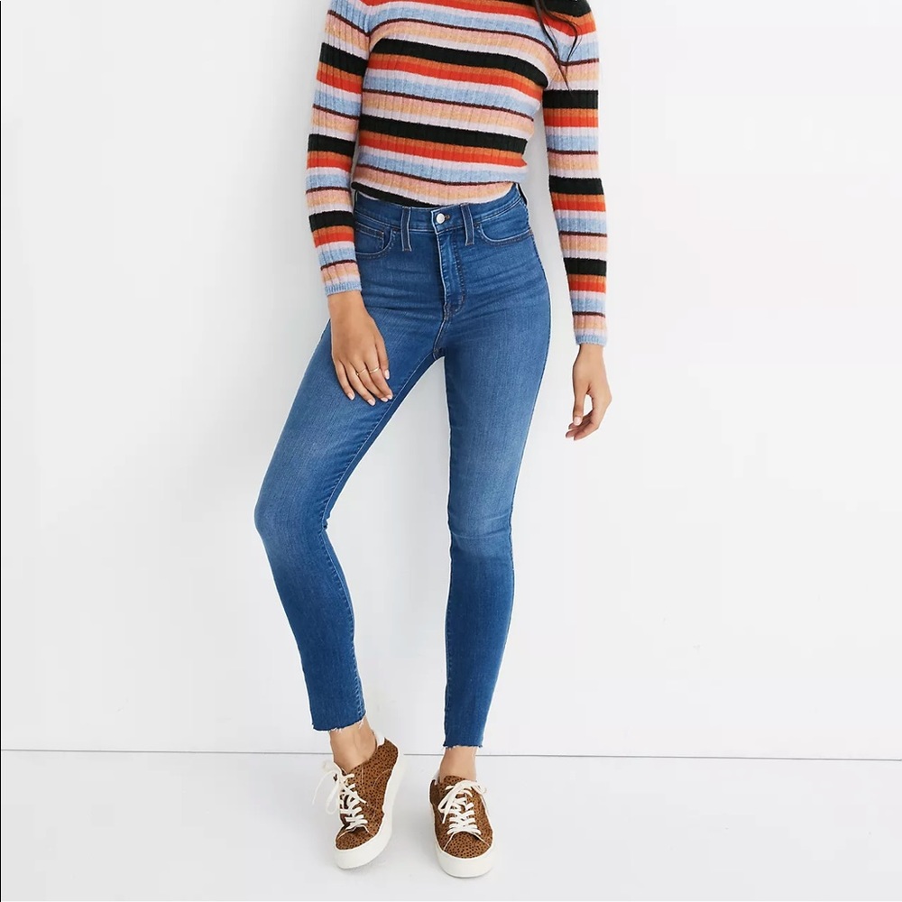 Madewell High Rise Skinny Jeans